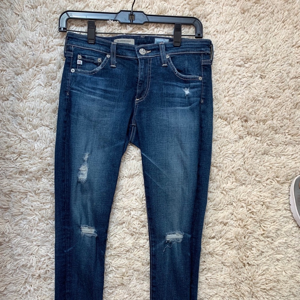 AG denim super skinny ankle legging